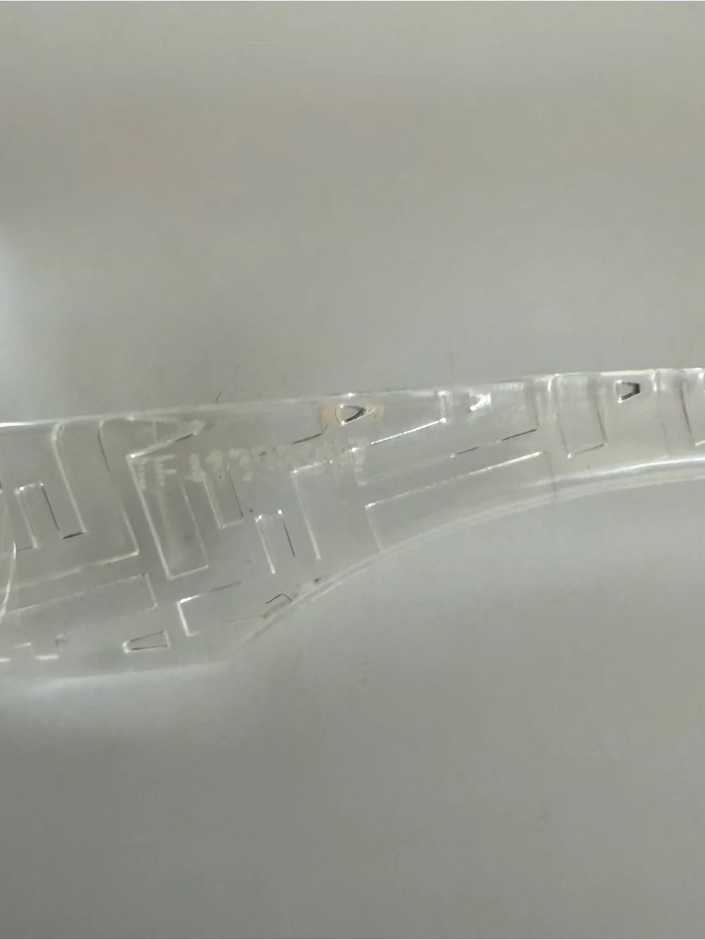 NEW!!! Fendi unisex clear sunglasses FE40128I 26C Authentic